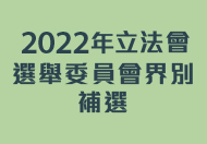 2022立法會選舉委員會界別補選